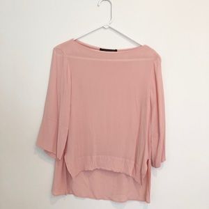 Zara pink blouse- medium